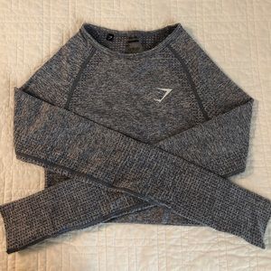 Gymshark vital seamless long sleeve crop top